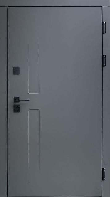 Входная дверь Форт-М Трио Ривьера с зеркалом квартирная 960х2050 мм