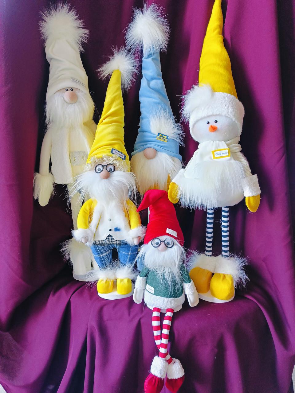 Гном скандинавский Снеговик 85 см Белый (Гном №9) - фото 7 Гном скандинавский Снеговик 85 см Белый (Гном №9) - фото 7