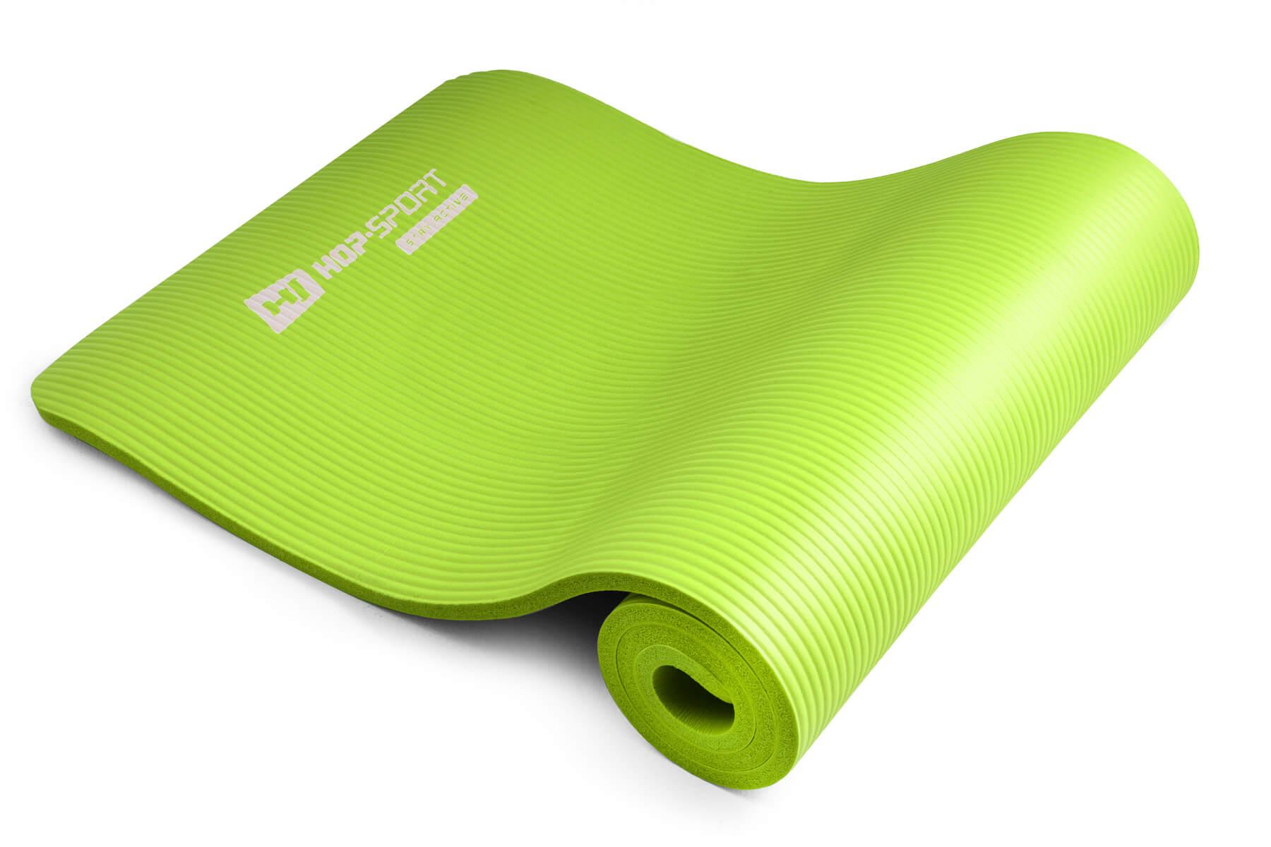 Мат для фитнеса и йоги Hop-Sport HS-N015GM 1,5 см Салатовый Мат для фитнеса и йоги Hop-Sport HS-N015GM 1,5 см Салатовый