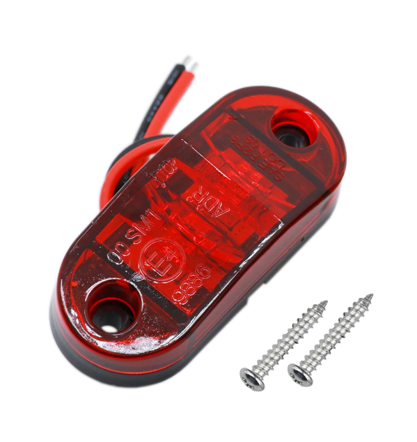 Ліхтарі для фури бічні 12 В/24 В Червоний