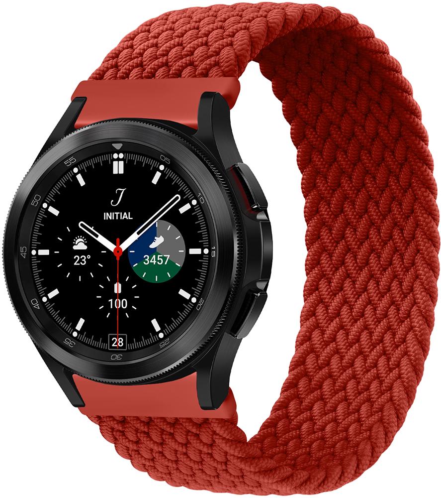 Ремешок Solo Loop для Galaxy Watch 4 Classic 46 мм (135 мм) Red (23477-2D)