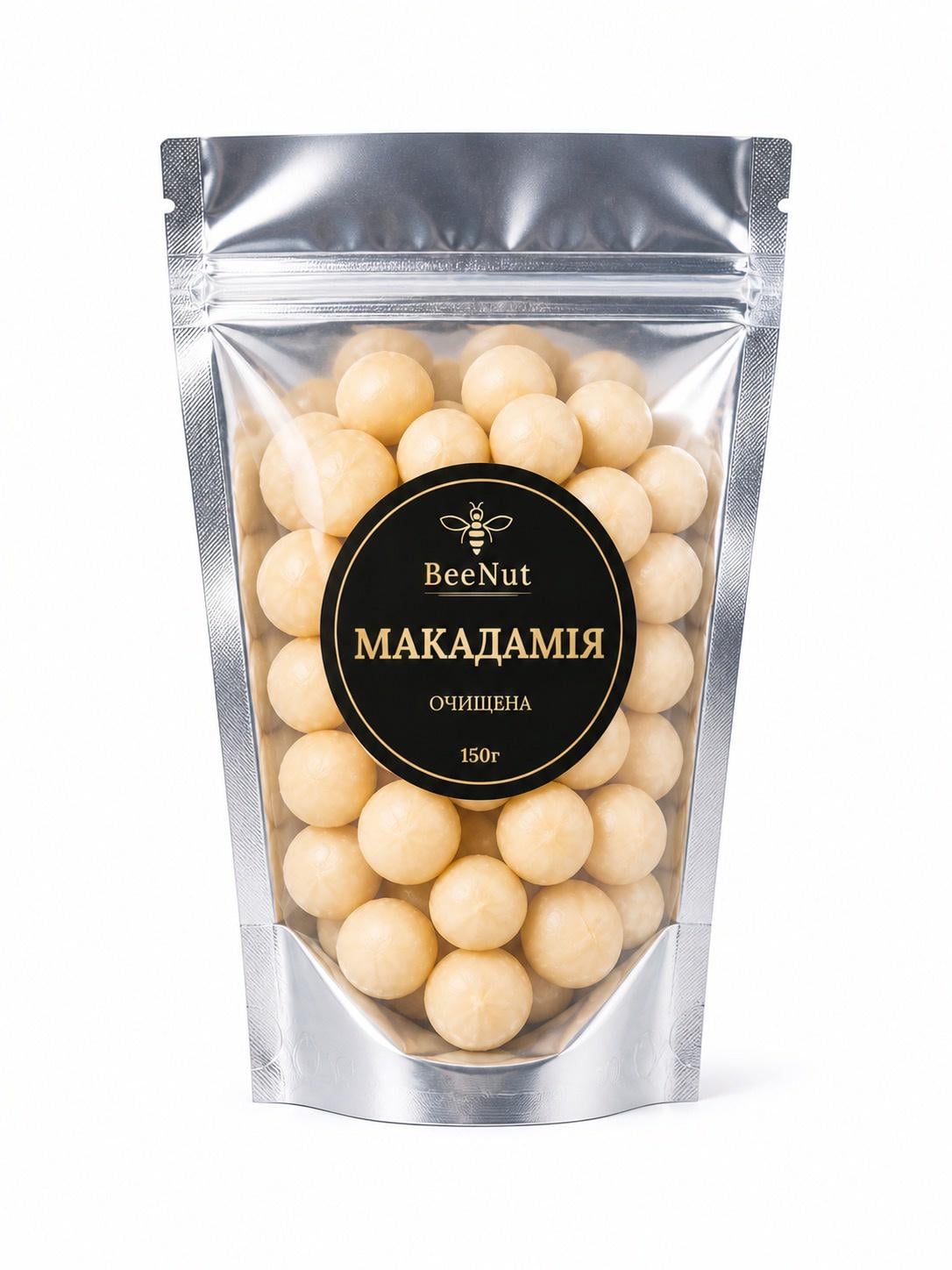 Орех макадамия очищенный BeeNut 150 г