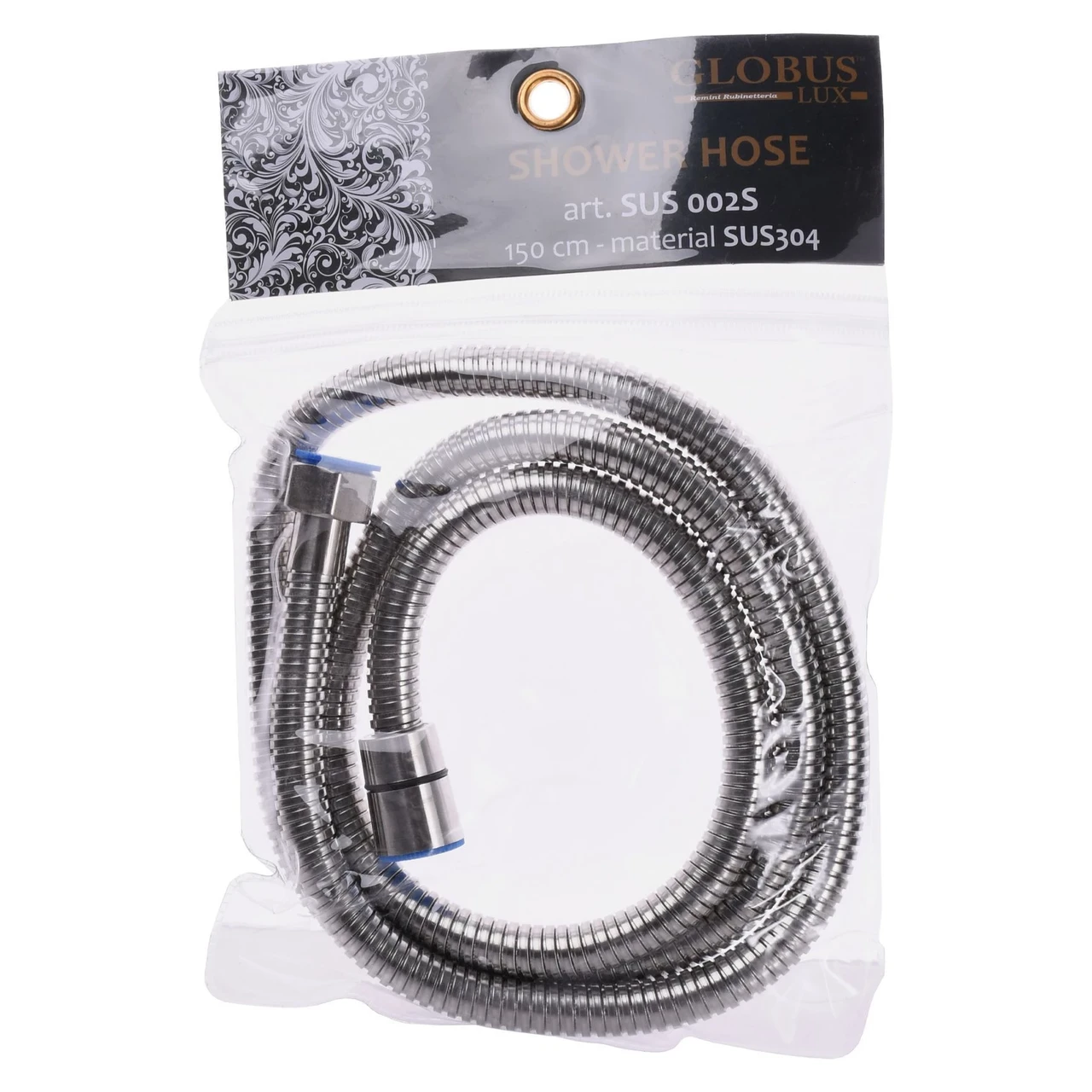 Шланг душевой Globus Lux SUS-002S-150- в упаковке NH (05000020)