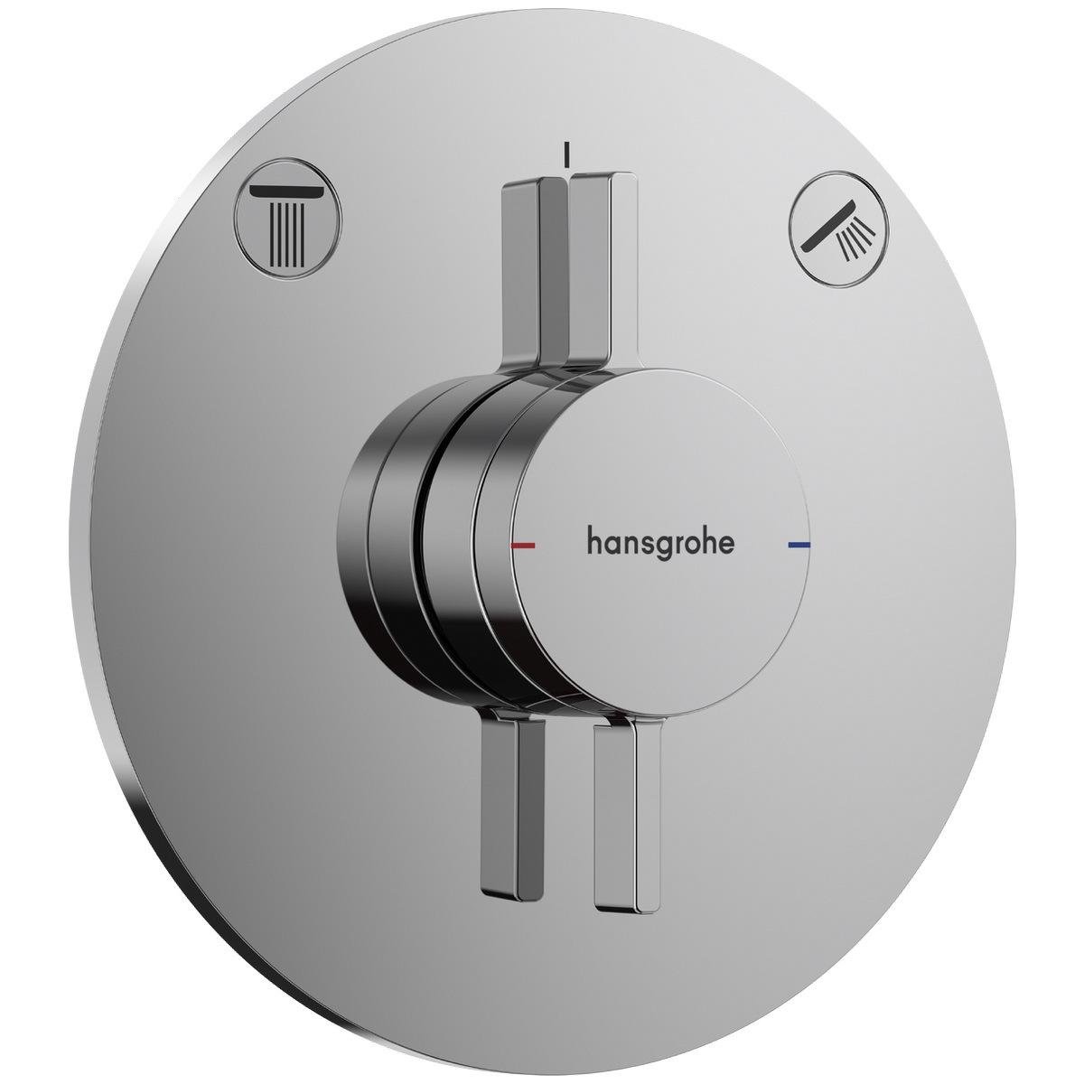 Зовнішня частина змішувача Hansgrohe DuoTurn S 75418000 з перемикачем Хром (195860)