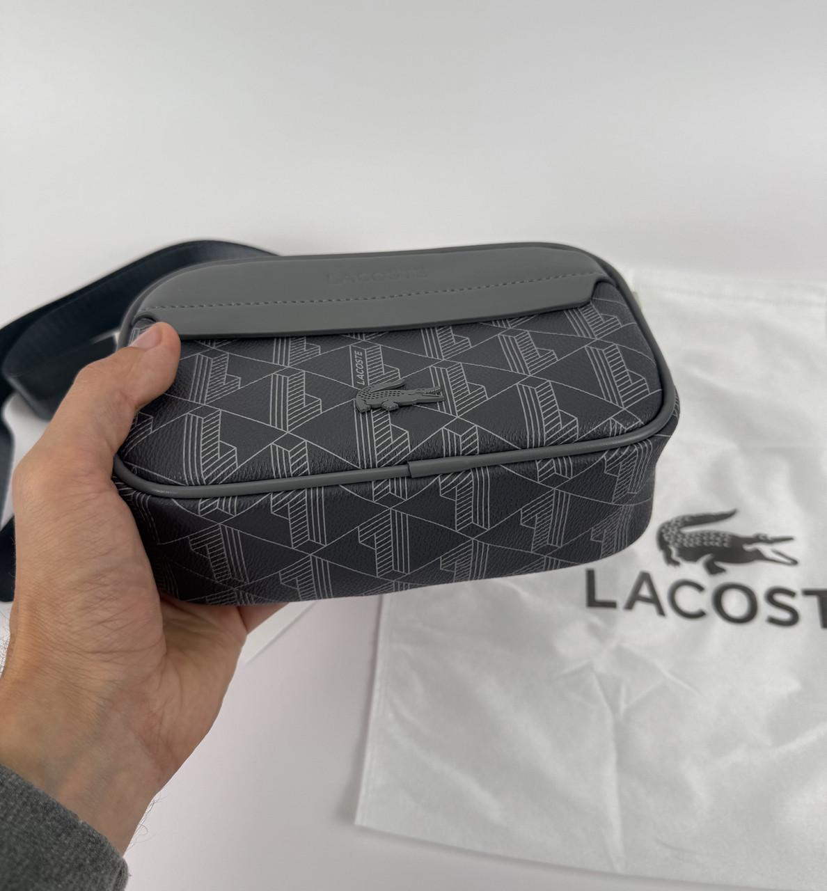 Мессенджер через плечо Lacoste Серый - фото 6 Мессенджер через плечо Lacoste Серый - фото 6