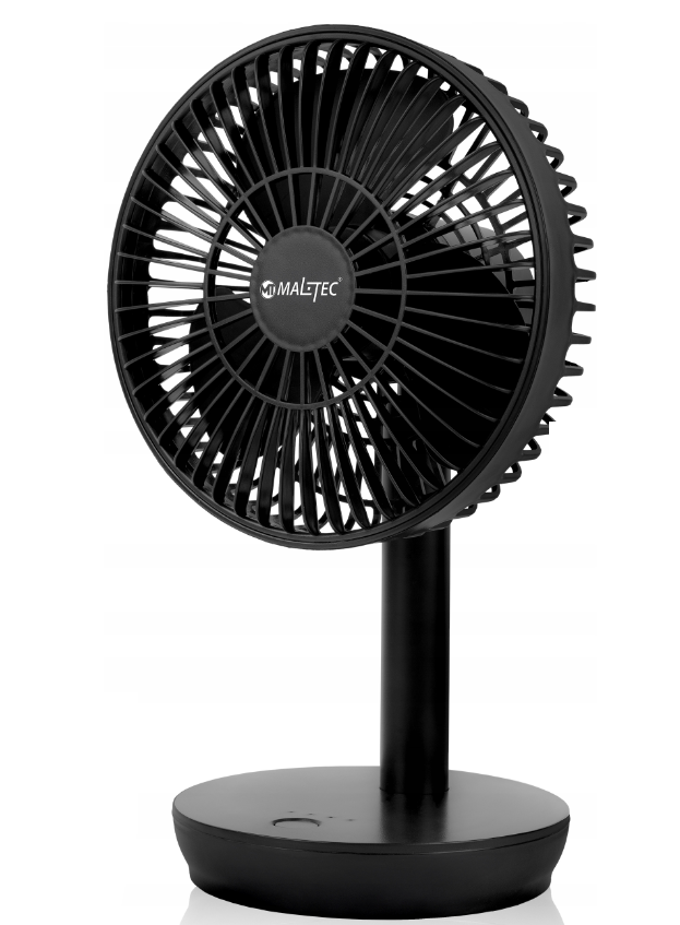 Вентилятор настольный беспроводной MalTec Черный (2250566805)