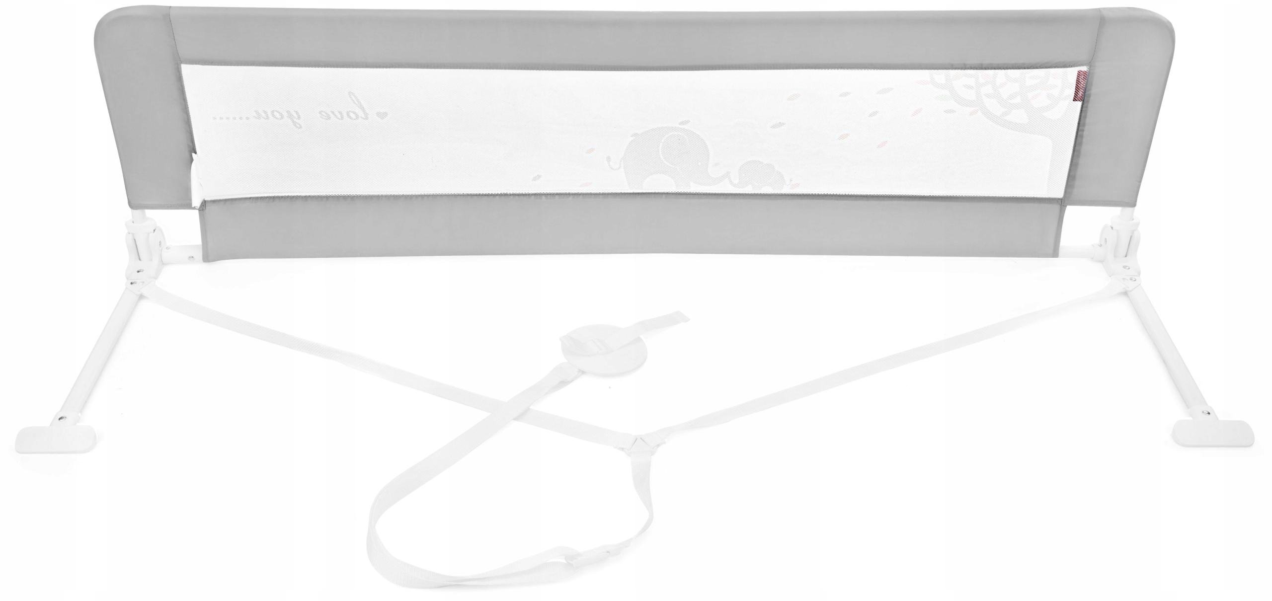 Бортик защитный для кровати Moby-System Bed Rail 154x42 см Grey (30255722) - фото 7