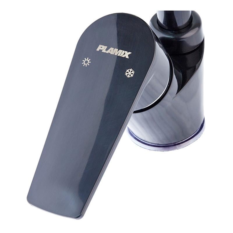 Смеситель для кухни Plamix Oscar-011 Black (PM0616)