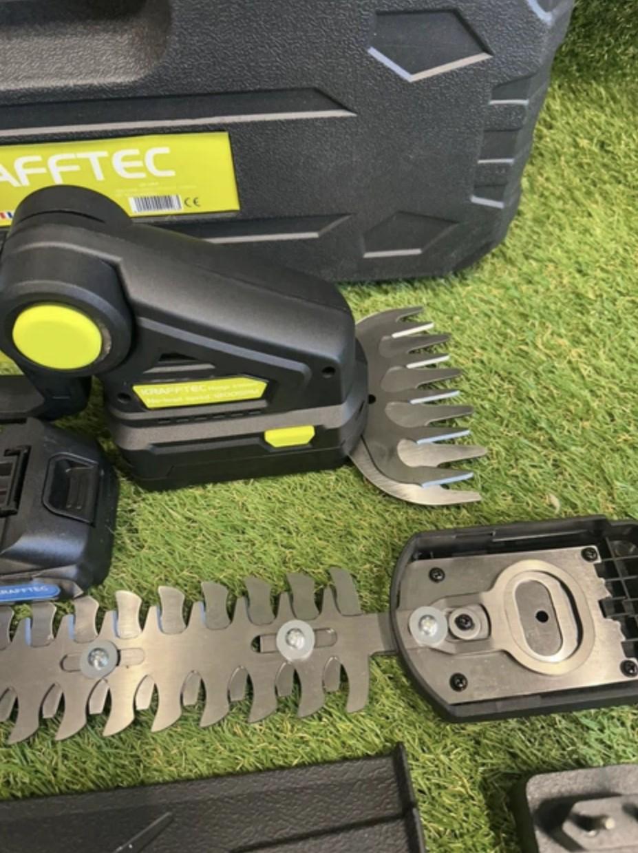 Кусторез аккумуляторный Krafftec 48V/6AP для ухода за газоном и кустами универсальный (897) - фото 7 Кусторез аккумуляторный Krafftec 48V/6AP для ухода за газоном и кустами универсальный (897) - фото 7