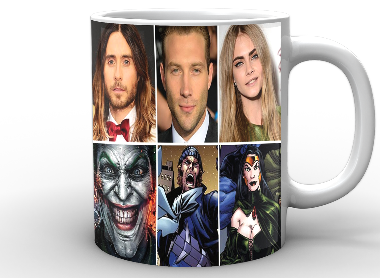 Чашка GeekLand Suicide Squad герои фильма 330 мл Белый (SS.02.020)