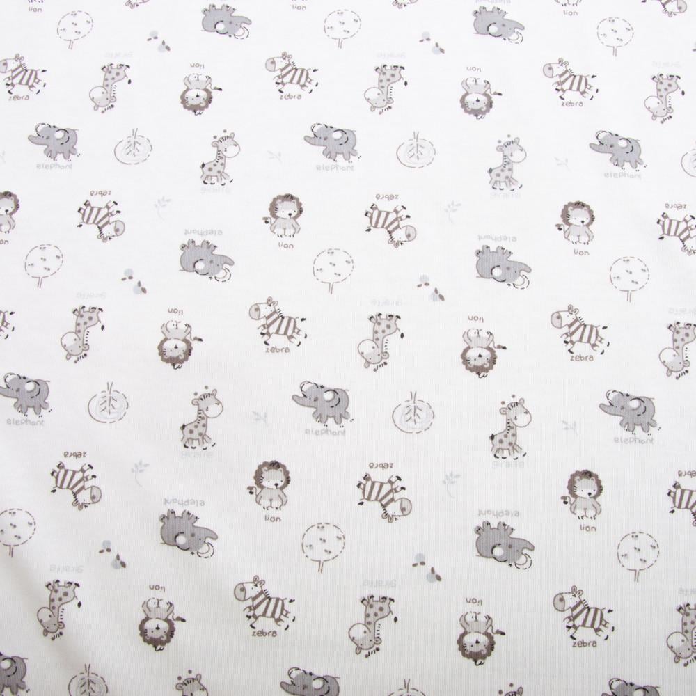 Тканина Інтерлок трикотаж Зоопарк 190 гр/м2 180 см (27361)