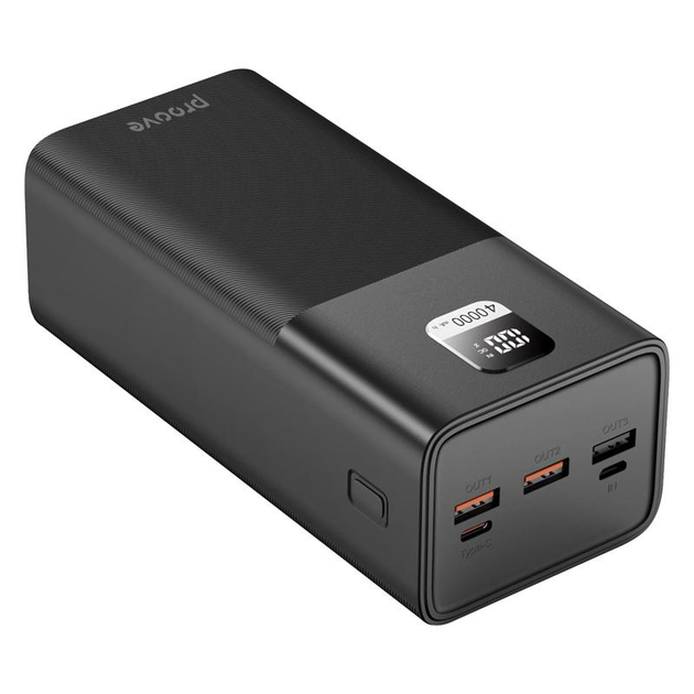 Повербанк Proove Giant 40000 mAh 100W Чорний (2331562027)
