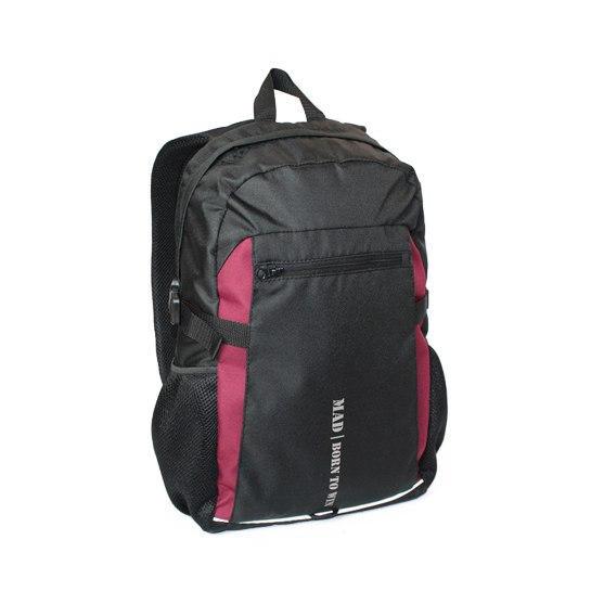 Спортивный рюкзак MAD born to win Tamix 23 л Черный/Бордовый (RTA03)