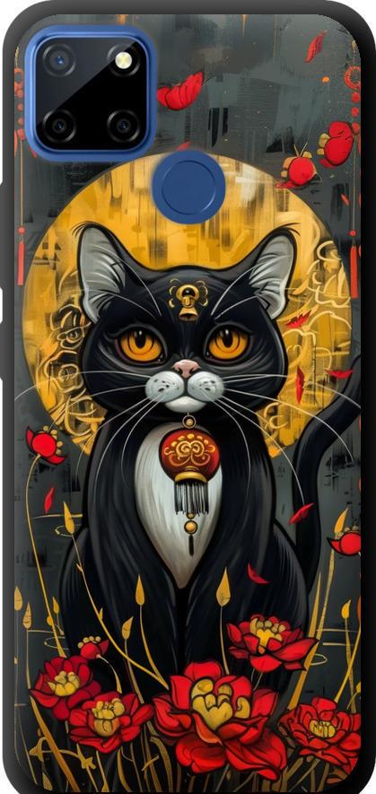 Чехол на Realme C12 China Cat (6134b-2240-42517)
