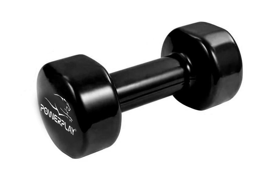 Гантель виниловая PowerPlay PP 4121 1 шт. 1,5 кг Черный (A-013168) - фото 2 Гантель виниловая PowerPlay PP 4121 1 шт. 1,5 кг Черный (A-013168) - фото 2