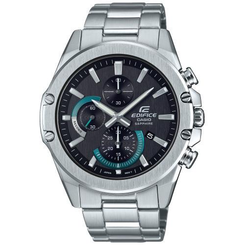 Наручные часы мужские Casio EDIFICE-S567D-1AVUEF сапфировое стекло d 46 мм (2449292477)