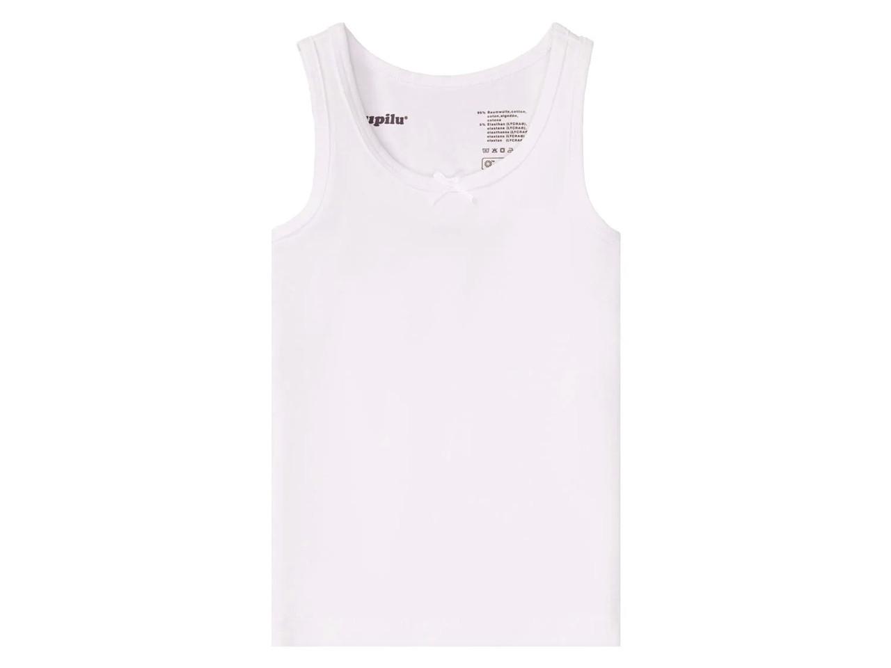 Майка більйова для дівчинки Lupilu 343230 110-116 см Молочний (68863)