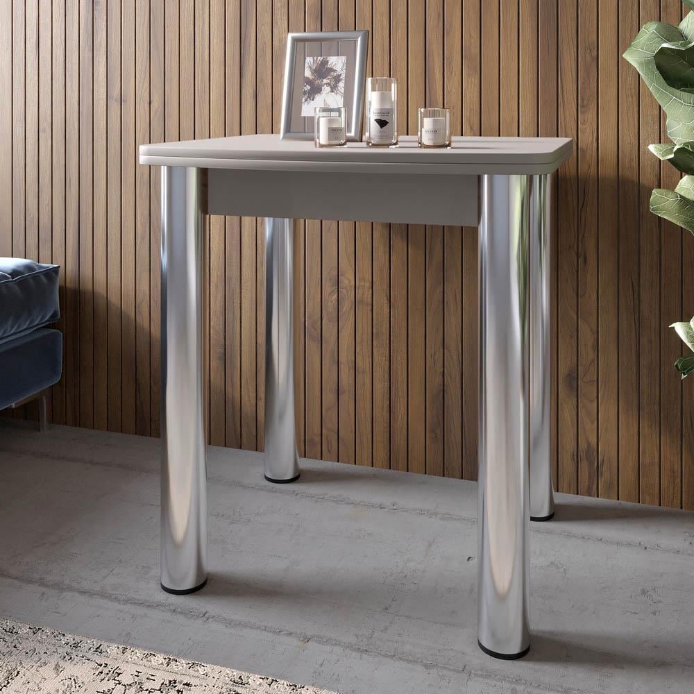 Обеденный стол Lion Нота Мини раскладной 60x70/70x120 см Кашемир (000-000-2630) - фото 2 Обеденный стол Lion Нота Мини раскладной 60x70/70x120 см Кашемир (000-000-2630) - фото 2