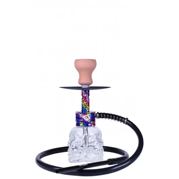 Кальян Yahya Skull Multi Gold