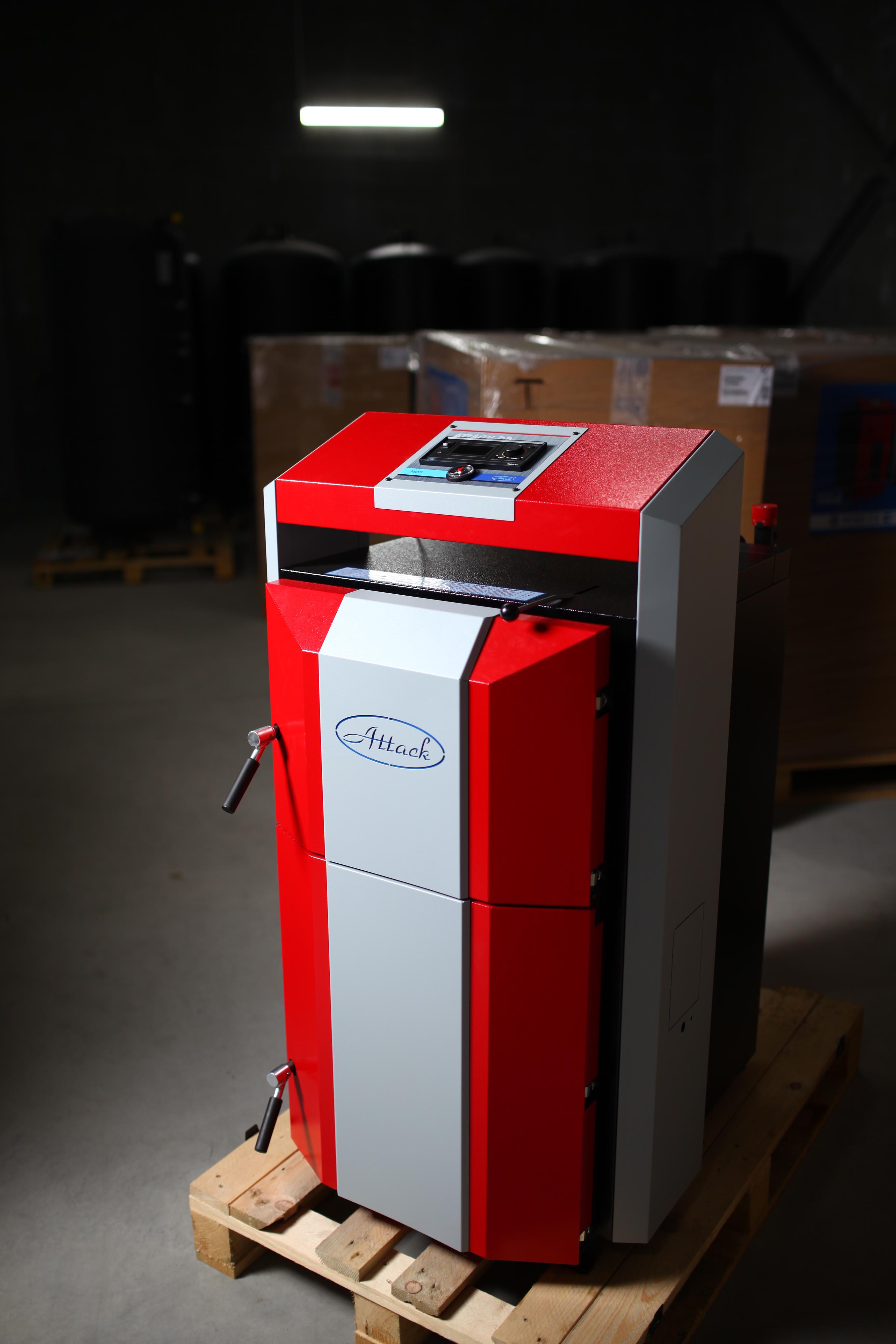 Котел твердотопливный пиролизный Attack DP 45 Profi 45 кВт - фото 3 Котел твердотопливный пиролизный Attack DP 45 Profi 45 кВт - фото 3