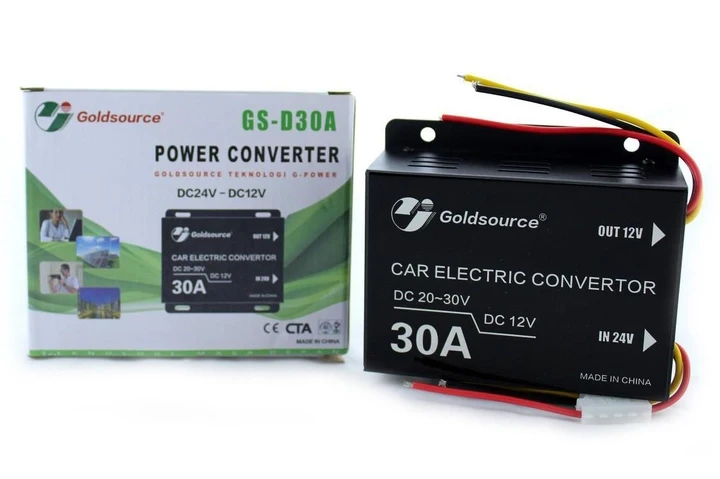 Автомобільний інвертор UKC Converter DC/DC 24-12В 30A (3398) - фото 5 Автомобільний інвертор UKC Converter DC/DC 24-12В 30A (3398) - фото 5