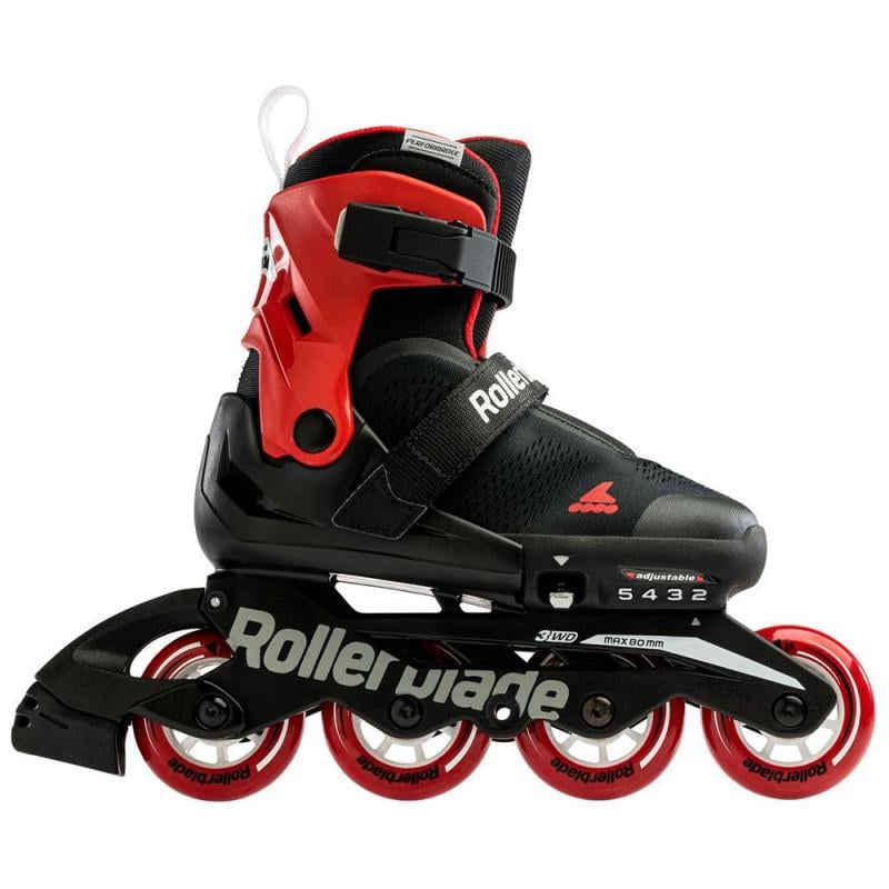 Ролики дитячі Rollerblade Microblade Free р. 28-32 Червоно-чорний - фото 4 Ролики дитячі Rollerblade Microblade Free р. 28-32 Червоно-чорний - фото 4
