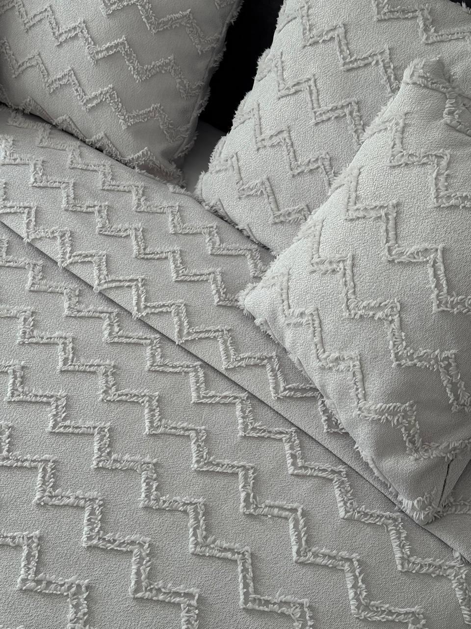 Покрывало Хельга 200x250 см Серый (20774-8-200x250cm) - фото 13