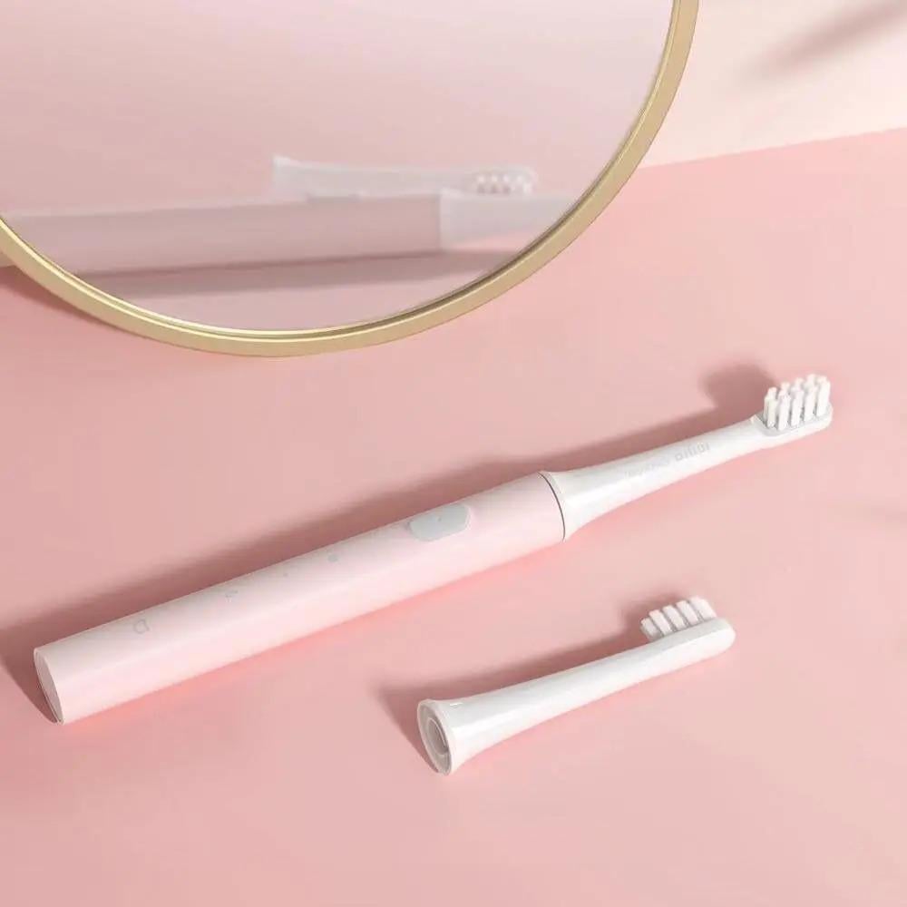 Зубна щітка електрична Mijia Sonic Electric Toothbrush T100 Pink - фото 3