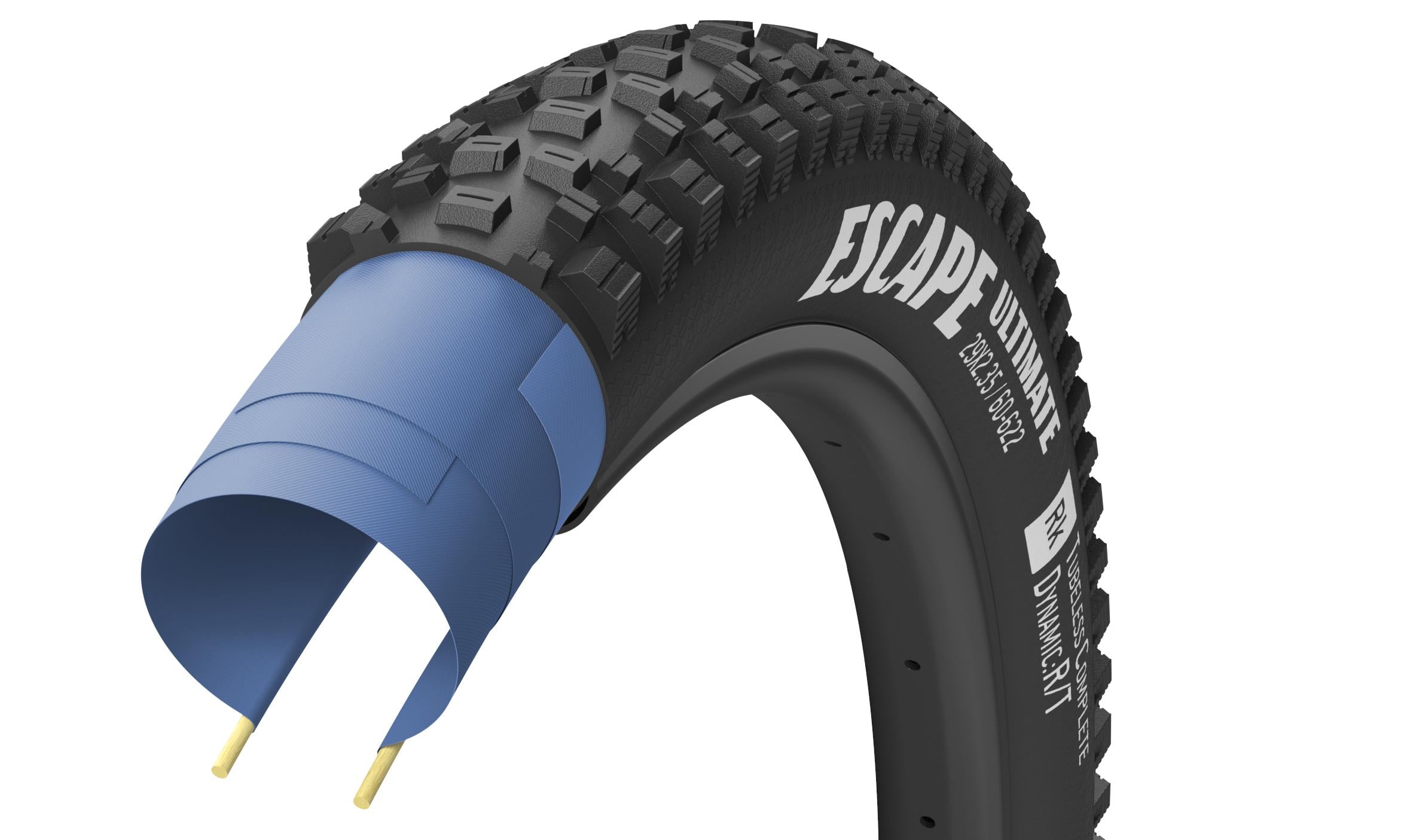 Покрышка велосипедная GoodYear ESCAPE Ultimate Tubeless Complete 27,5"x2,6"/66-584 Black (TIR-39-20)
