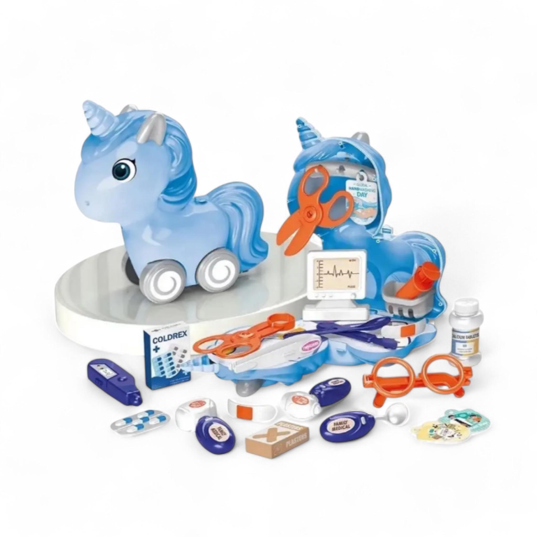 Набор врача Child Medical Единорог 3в1 с аксессуарами (G_8023)