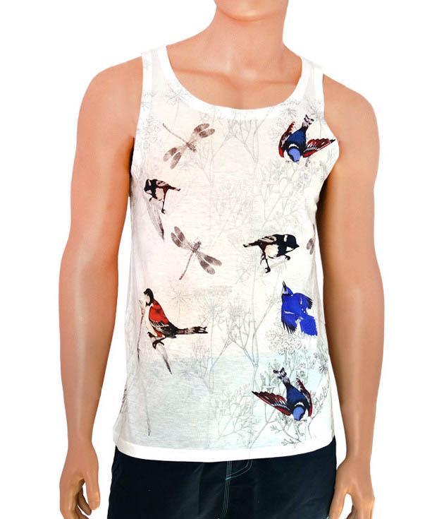 Майка мужская Leonidas XXL Белый (2479) Майка мужская Leonidas XXL Белый (2479)