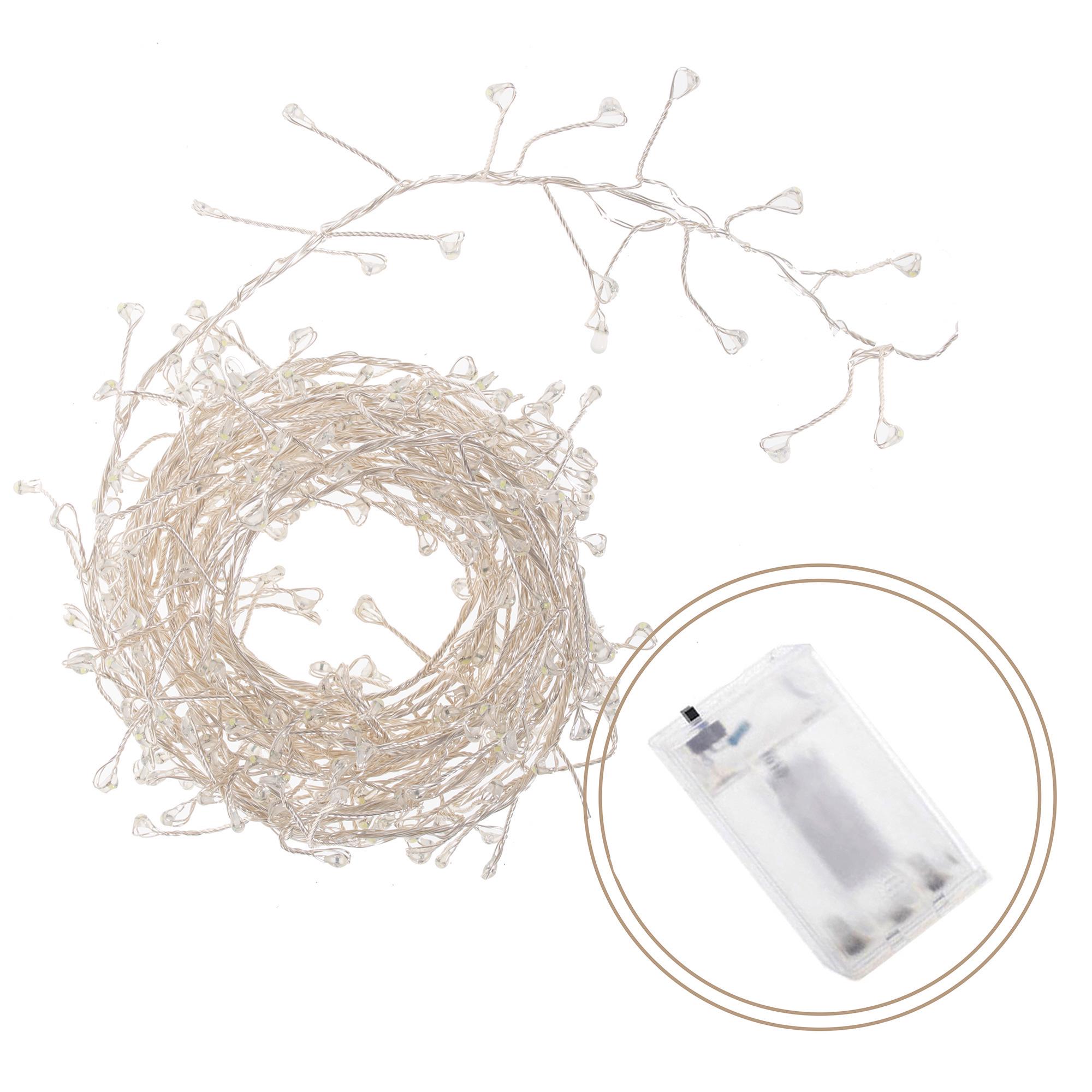 Гірлянда на батарейках Springos 100 LED 3 м Cold white (CL0072) - фото 7 Гірлянда на батарейках Springos 100 LED 3 м Cold white (CL0072) - фото 7