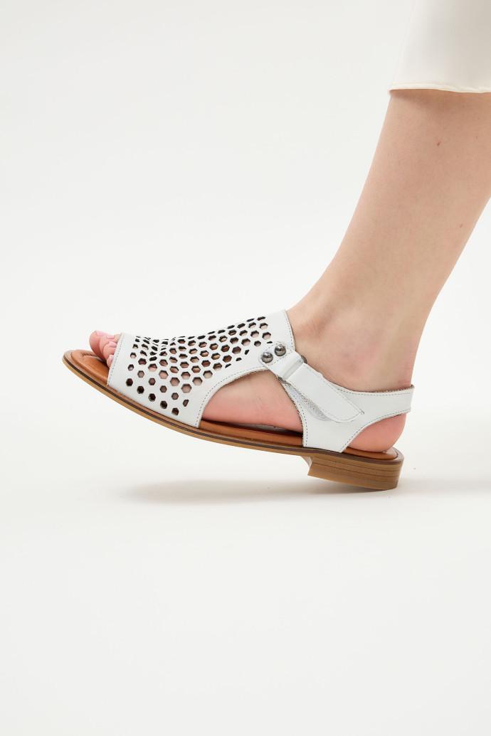 Босоніжки жіночі Anna Lucci 199857 р. 37 Білий (21696_37) - фото 3 Босоніжки жіночі Anna Lucci 199857 р. 37 Білий (21696_37) - фото 3