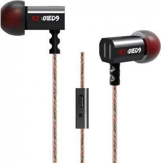 Наушники KZ ED9 с микрофоном Black