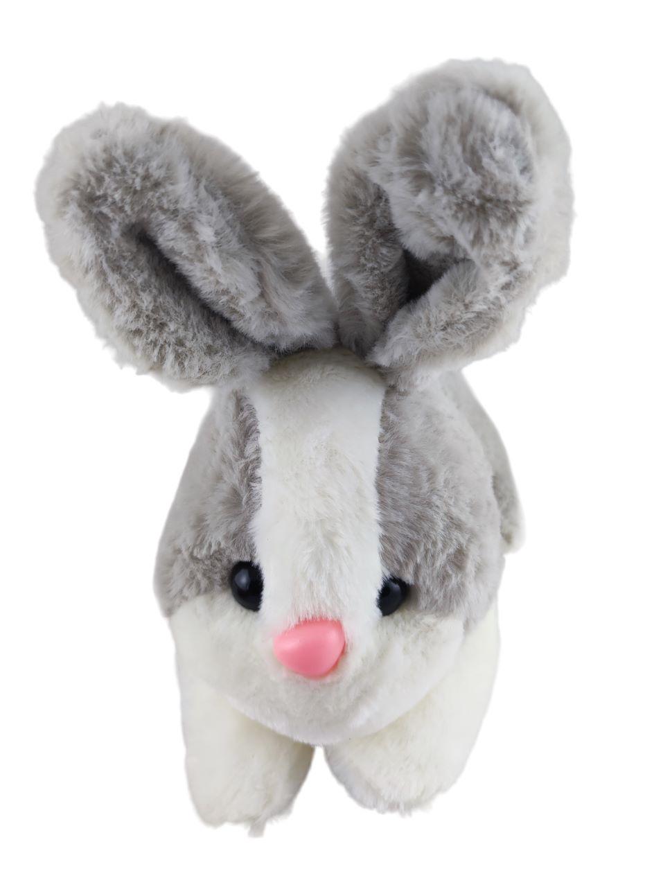 Мягкая игрушка Зайка 25 см Серый (143576) Мягкая игрушка Зайка 25 см Серый (143576)