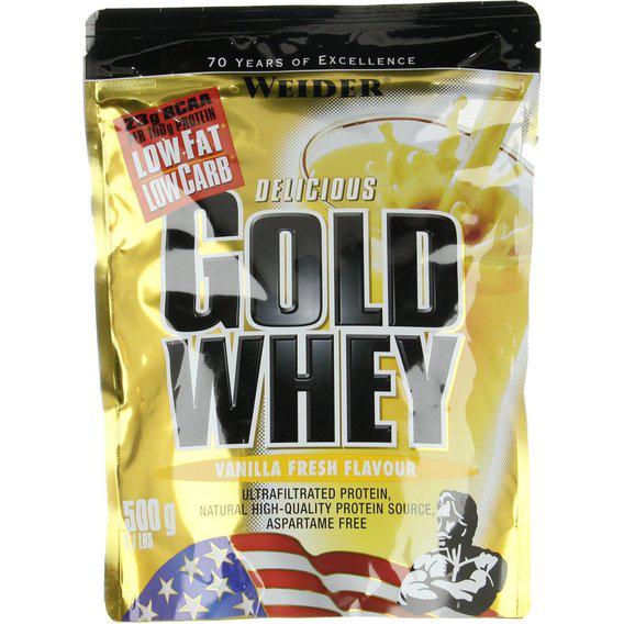 Протеин Weider Gold Whey 500 г 16 порций Vanilla Fresh