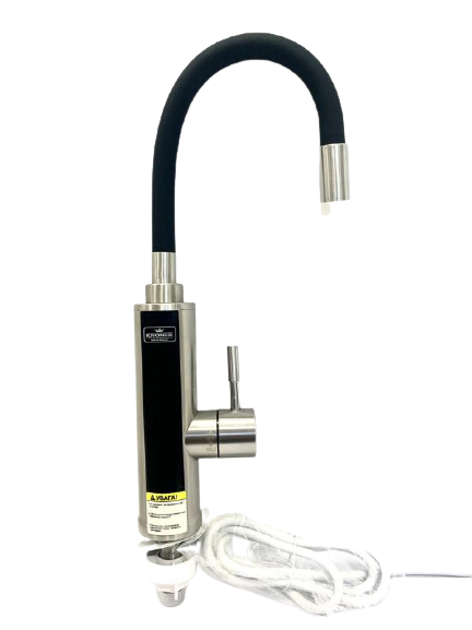 Кран проточный кухонный KRONER Volt-ESG087RSS с электронагревом