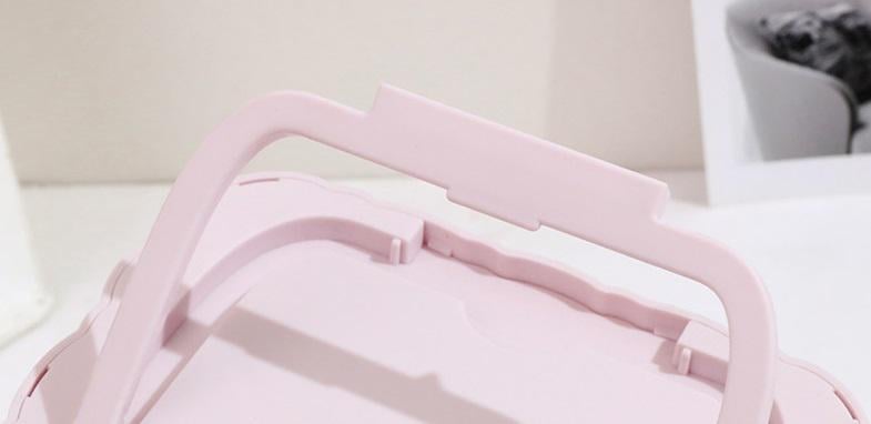 Дзеркало настільне 14758 20х16,5 см Рожевий (4993053) - фото 5