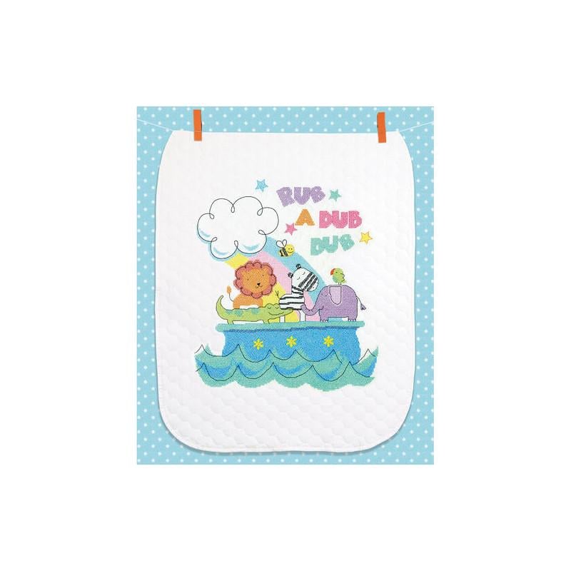 Набор для вышивания крестиком одеяла Dimensions 70-74368 Rub-a-Dub Quilt (18912)