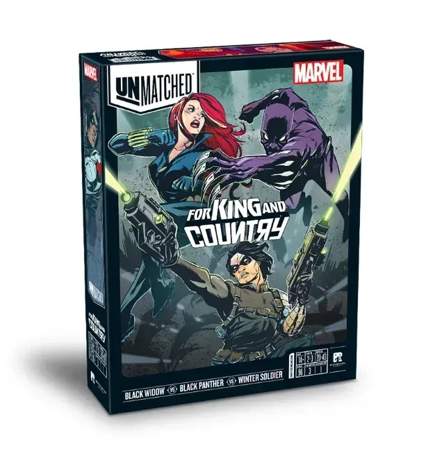 Настольная игра Unmatched: Marvel for king and country (2679699705)