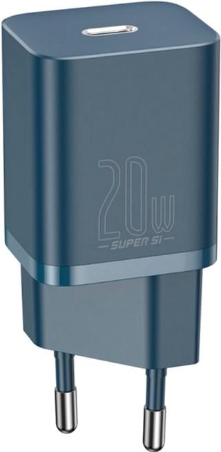 Зарядний пристрій Baseus Super Si Quick Charger 3.0 Type-C 3 A Blue (CCSUP-B03)