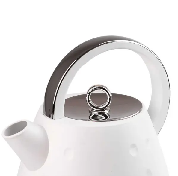 Електрочайник Sokany SK-1033 безшумний 1,7л Білий - фото 3