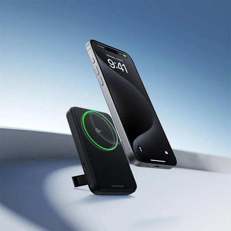 Повербанк магнитный EcoFlow RAPID 5000 мА/ч Qi2 USB-C PD3.0 Black (12af66c5) - фото 5