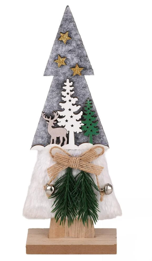 Декор новогодний Christmass tree 8.5х22 см (R33802)