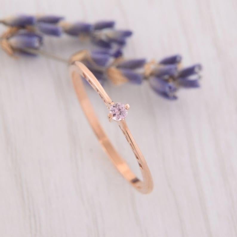 Кільце з червоного золота з фіанітом (2248936166)