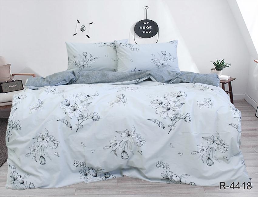 Комплект постільної білизни TAGtekstil полуторний наволочки 70x70 см (R4418)