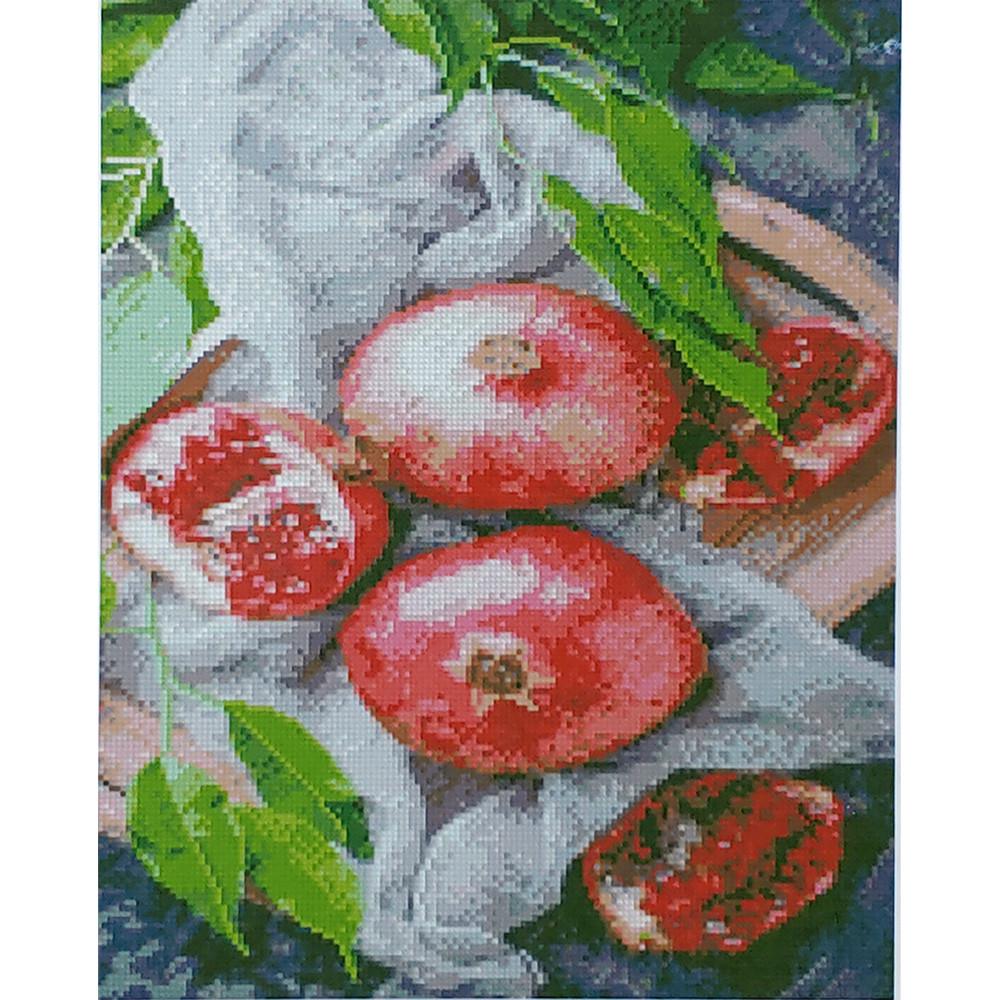 Алмазная мозаика Strateg Гранатовый вкус 40х50 см (D0011)