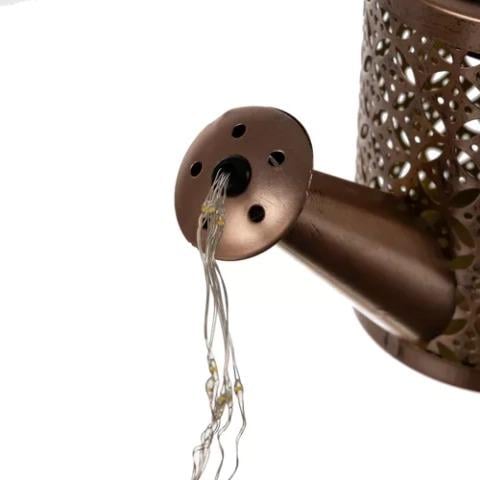 Светильник лейка садовая на солнечной батарее с эффектом полива водой и автоматическим включением 81,5х23х10 см/60 LED - фото 5 Светильник лейка садовая на солнечной батарее с эффектом полива водой и автоматическим включением 81,5х23х10 см/60 LED - фото 5