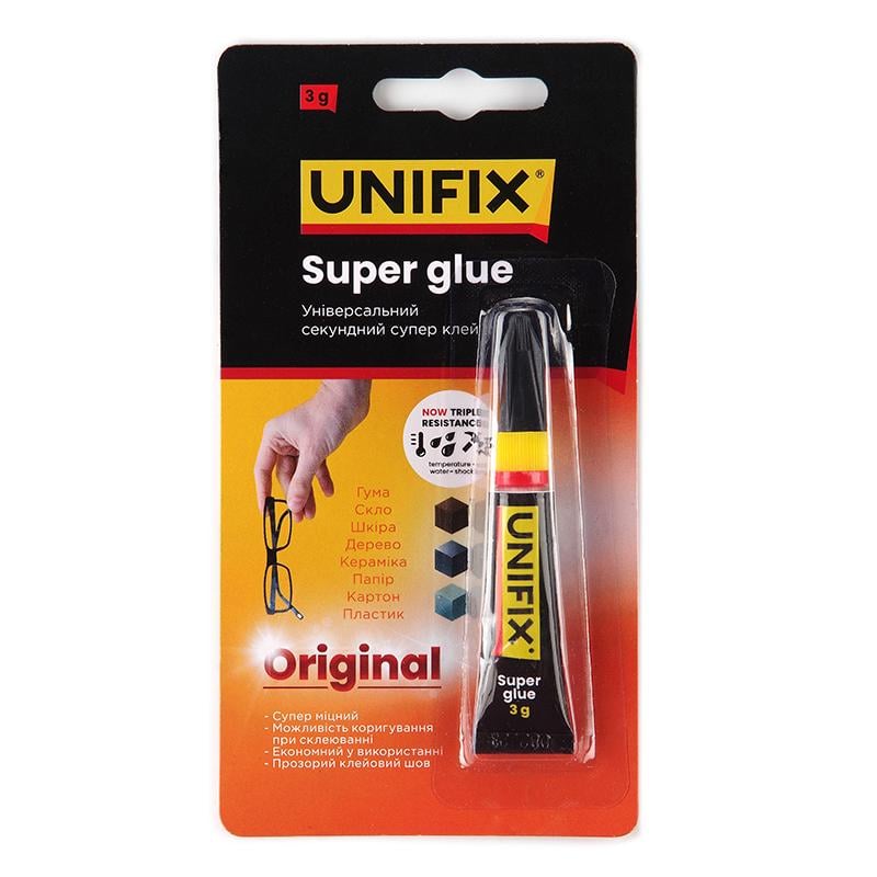 Супер клей Unifix 3 г (940003)