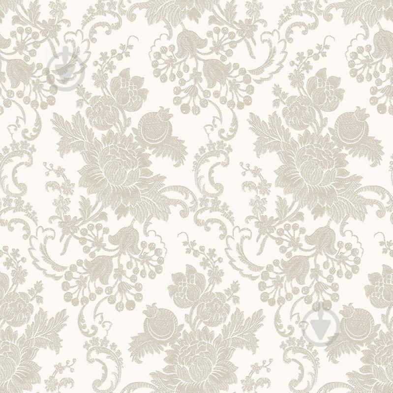 Итальянские виниловые обои на флизелиновой основе Cristiana Masi I Damaschi Серый (23663)